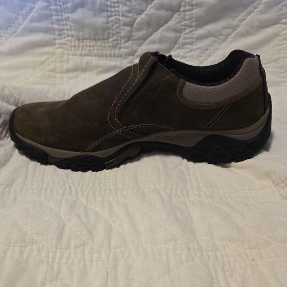 Merrell Men's Dark Brown Slip-On Loafers - Picture 5 of 7